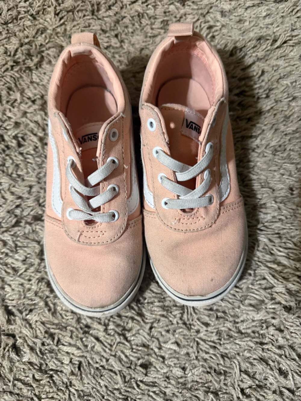 Peach vans